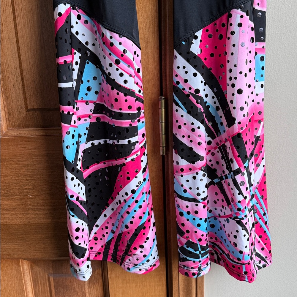 Girls Pink and Black 2 piece dance dress up - Picture 4 of 12